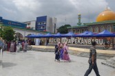 Tradisi Petang Megang Kembali di Pekanbaru, Pengurus Masjid Raya Persiapkan Ini