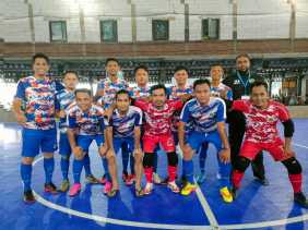 Bermain Sengit, Tim Futsal PWI Riau Kalahkan Sumsel 3-2