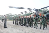 Kendalikan Karhutla di Kerumutan, 13 Prajurit Kopasgat Diterjunkan Lewat Udara