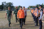 Wako Agung Pimpin Apel, Tim Gabungan Siap Hadapi Karhutla