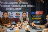 Udara Pekanbaru Tak Sehat, Pemko Bagikan Masker Gratis untuk Pelajar dan Lansia
