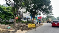Pelebaran Jalan Tuanku Tambusai Dimulai, Pemprov Riau Targetkan Rampung Desember