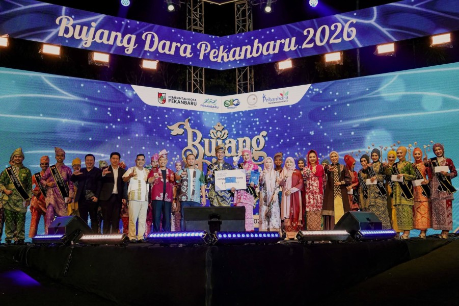 Wako Agung: Bujang Dara Pekanbaru 2026 Harus Jadi Wajah Promosi Wisata dan Budaya Kota