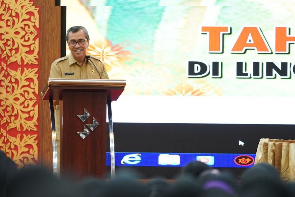 Gubri Syamsuar Imbau ASN Di Lingkungan Pemprov Riau Tingkatkan Kualitas Layanan Publik
