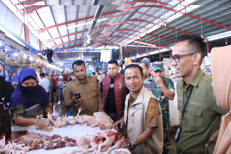 Stok Pangan Aman, Harga Sejumlah Komoditas di Pekanbaru Mulai Melandai
