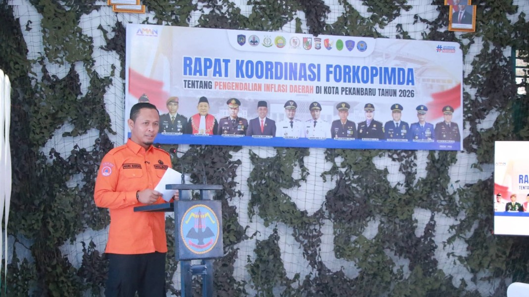 Rapat Forkopimda, Wako Agung Fokus Harga Pangan dan Karhutla