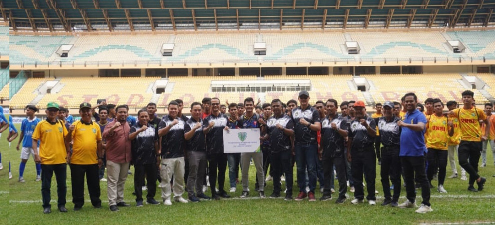 Liga 1 Askot PSSI Dibuka Kadispora Pekanbaru