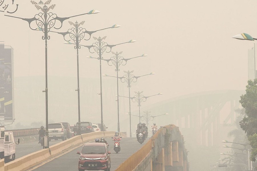 Kabut Asap Kembali Muncul di Pekanbaru, Pemko Pantau Kondisi Udara