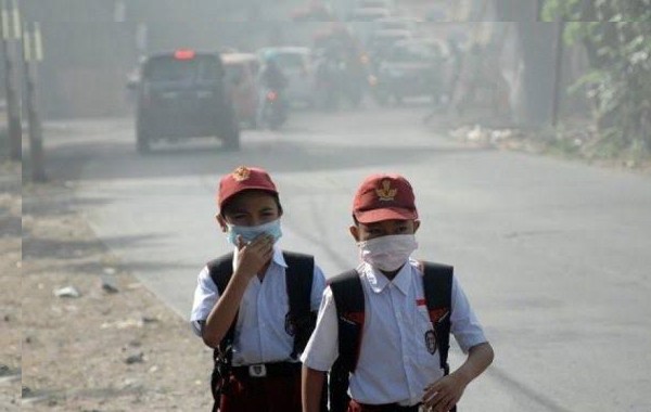 Wako Pekanbaru Imbau Siswa Pakai Masker, Anak Dengan Gejala ISPA Bisa Belajar Dari Rumah