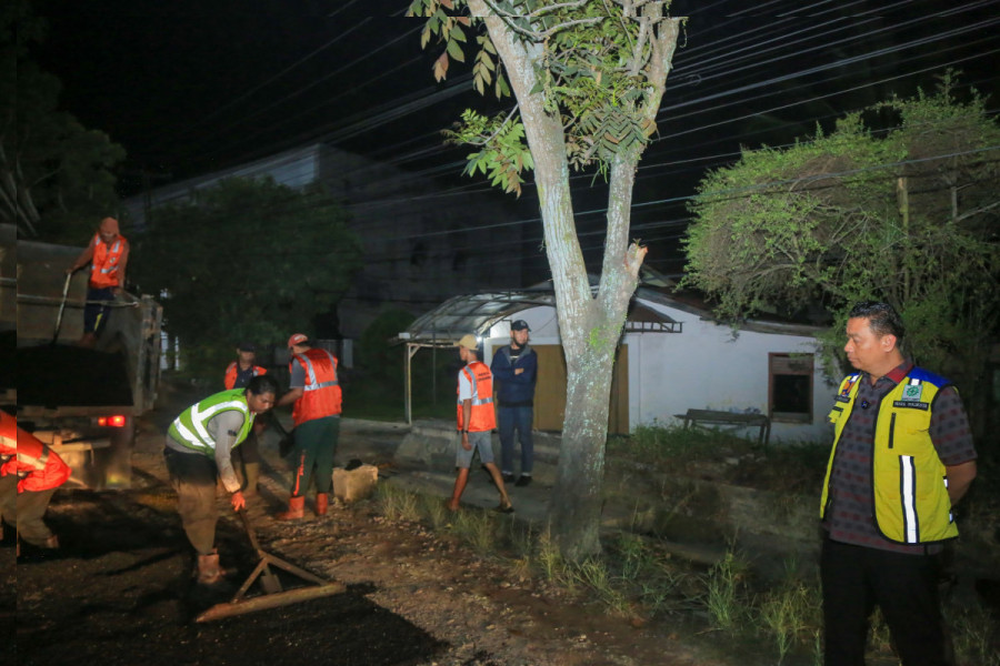 Sebelum Lebaran, Perbaikan Jalan Berlubang Selesai Dilakukan