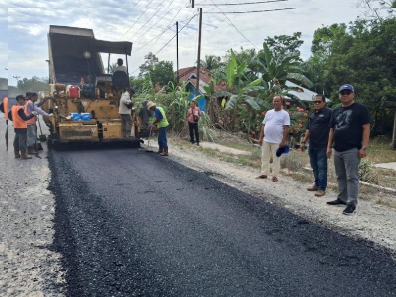 Jelang Pacu Jalur, Gubernur Riau Gesa Perbaiki Jalan Menuju Kuansing