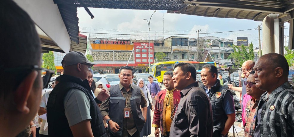 Pastikan Harga Stabil Jelang Ramadan, Tim Gabungan dan Satgas Pangan Polda Lakukan Sidak