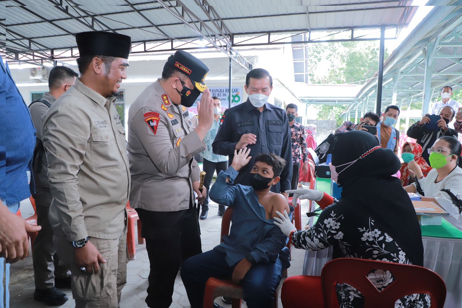 Gelar Vaksin Massal Bersama Pemko dan Polda, Ini Ungkap Ketua PWNU Riau