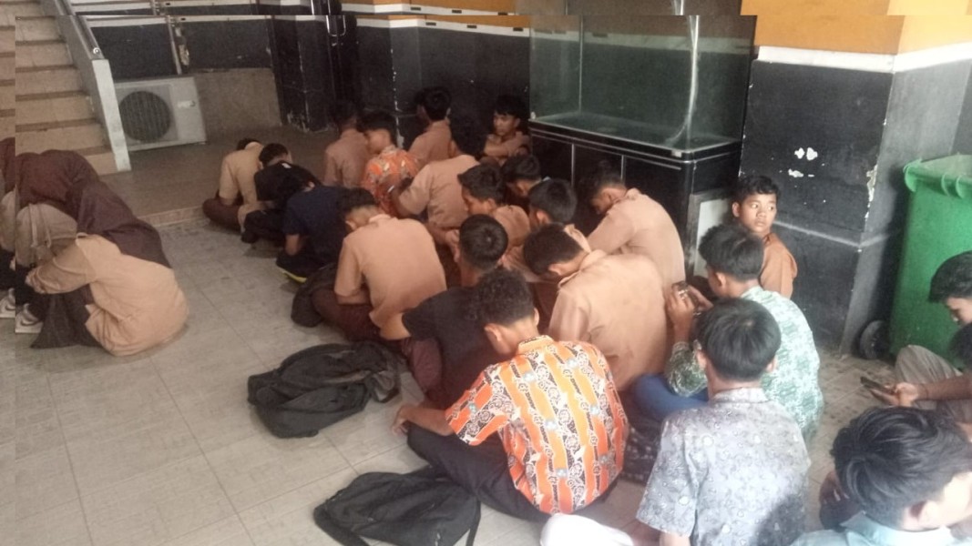 Bolos Sekolah, Satpol PP Kota Pekanbaru Jaring Puluhan Pelajar
