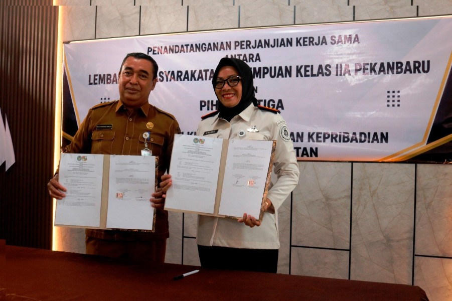 Bangun Budaya Literasi, Dispusip Pekanbaru Gandeng Lapas Perempuan Kelas II A