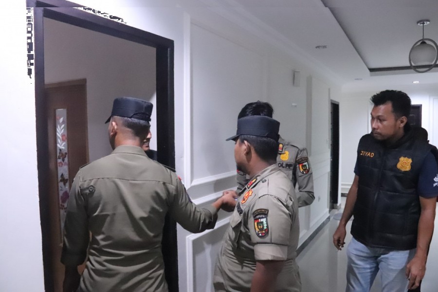 Operasi Pekat, Satpol PP Pekanbaru Amankan Puluhan Orang