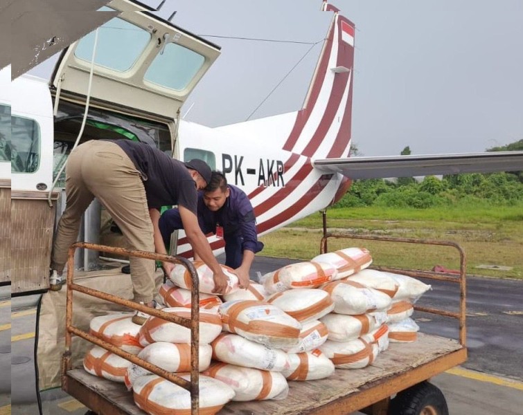 Modifikasi Cuaca, Riau Terima Tambahan 15 Ton Garam Semai