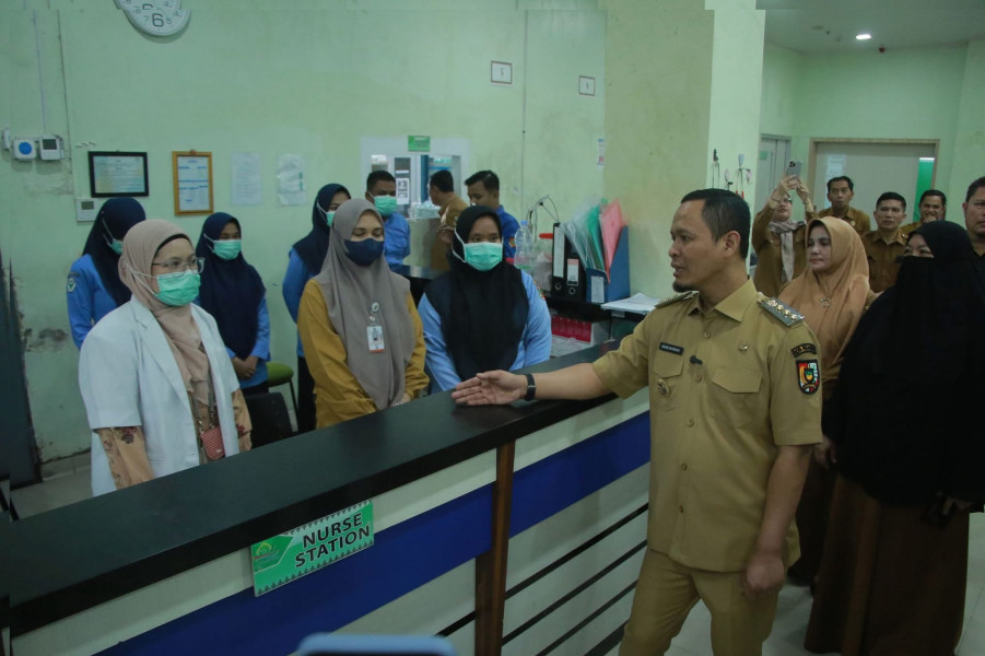 Wali Kota Pekanbaru Sidak ke RSD Madani