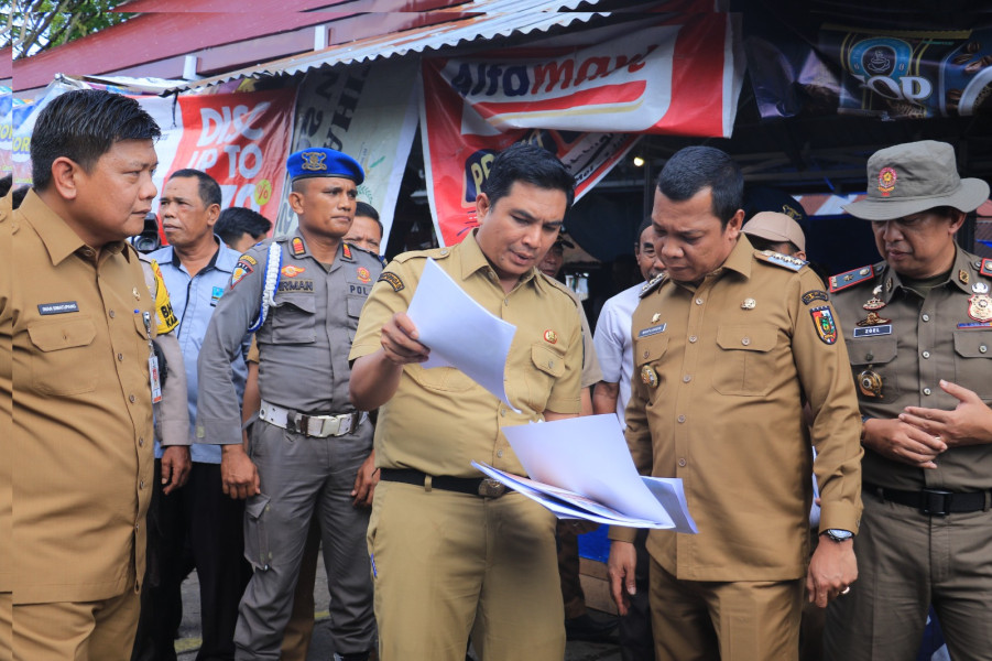 Tingkatkan Daya Beli Pengunjung di Pasar Palapa, Pemko Pekanbaru Siapan Skema Baru