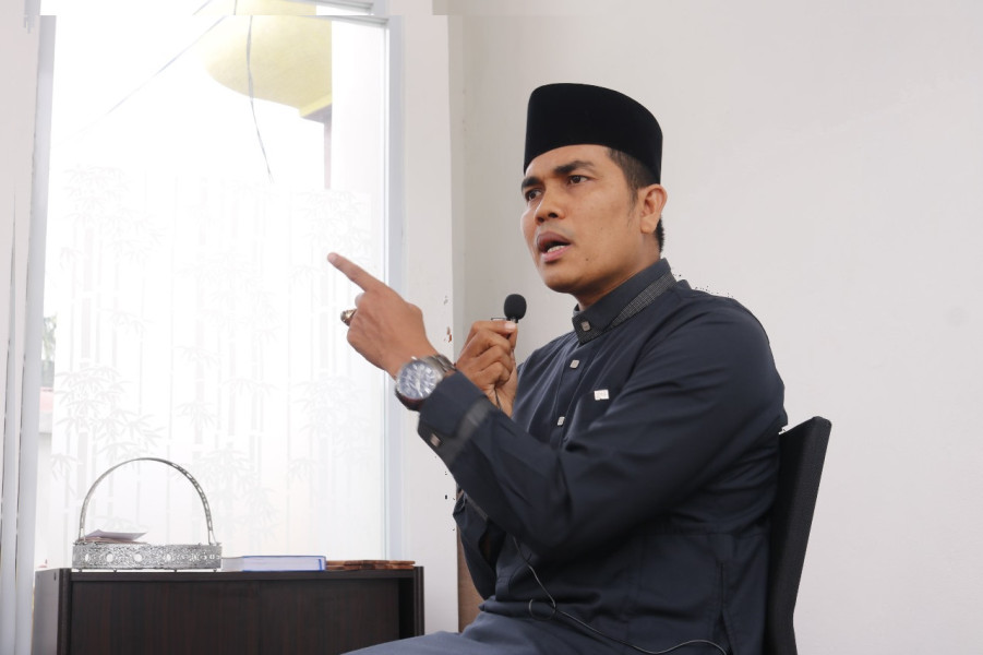 Usai Sholat Zuhur, Dispusip Pekanbaru Gelar Kajian Rutin Selama Ramadhan