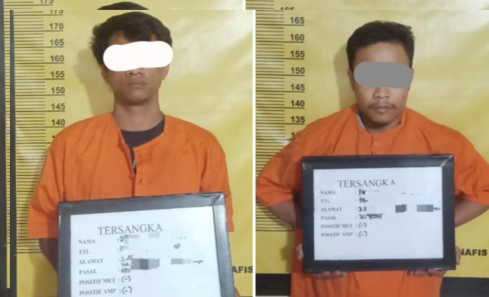Polisi Ringkus Dua Pria Pembobol Rumah Warga