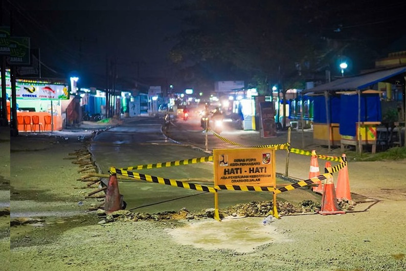 PUPR Pekanbaru Fokus Perbaikan Jalan Kota