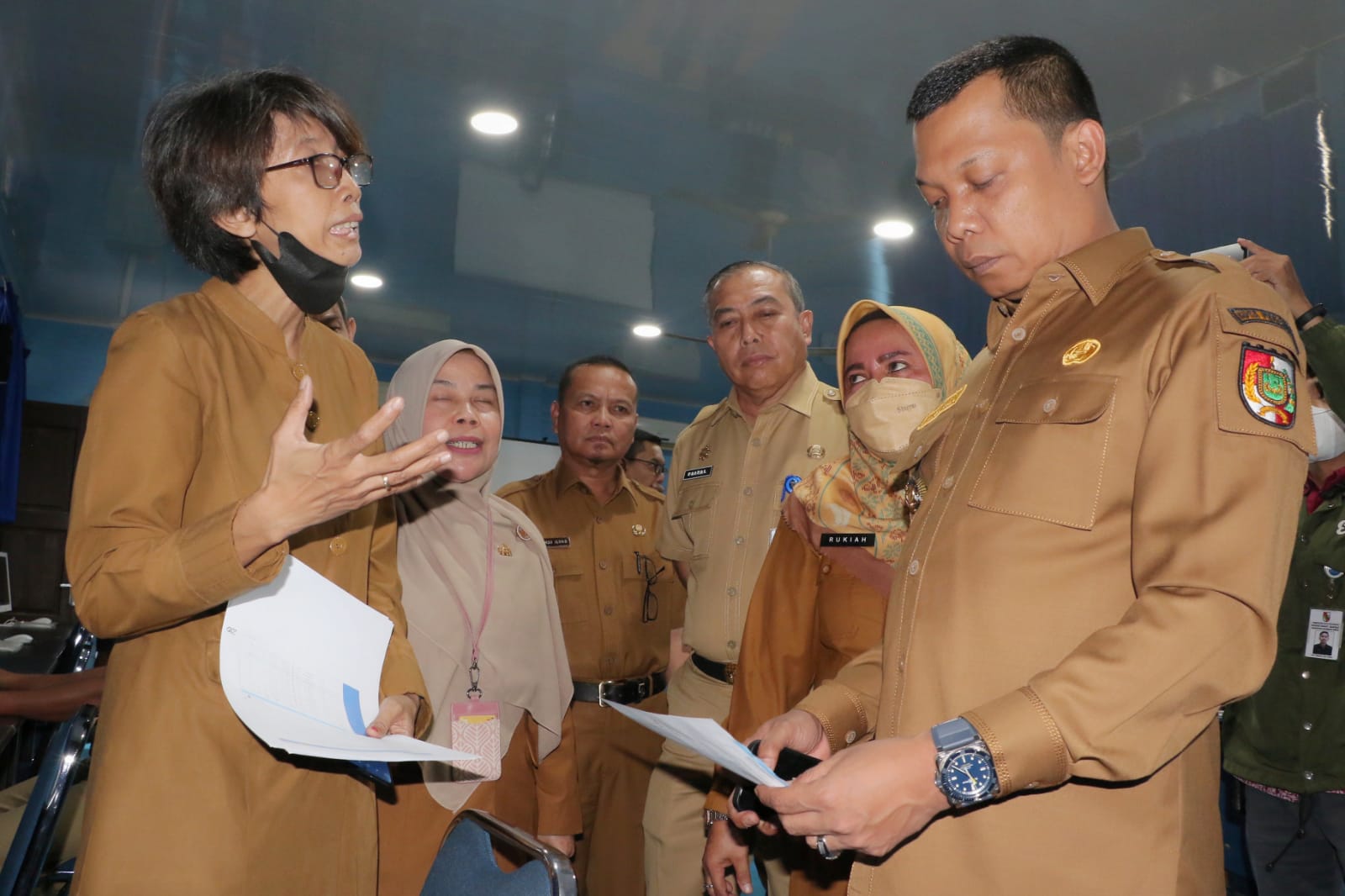 Pj Walikota Pekanbaru Pantau Pelaksanaan PPDB SMP Negeri
