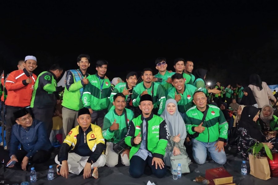 Tak Sekadar Sahur, Wako Pekanbaru Hadiahkan 6 Motor Untuk Driver Ojol