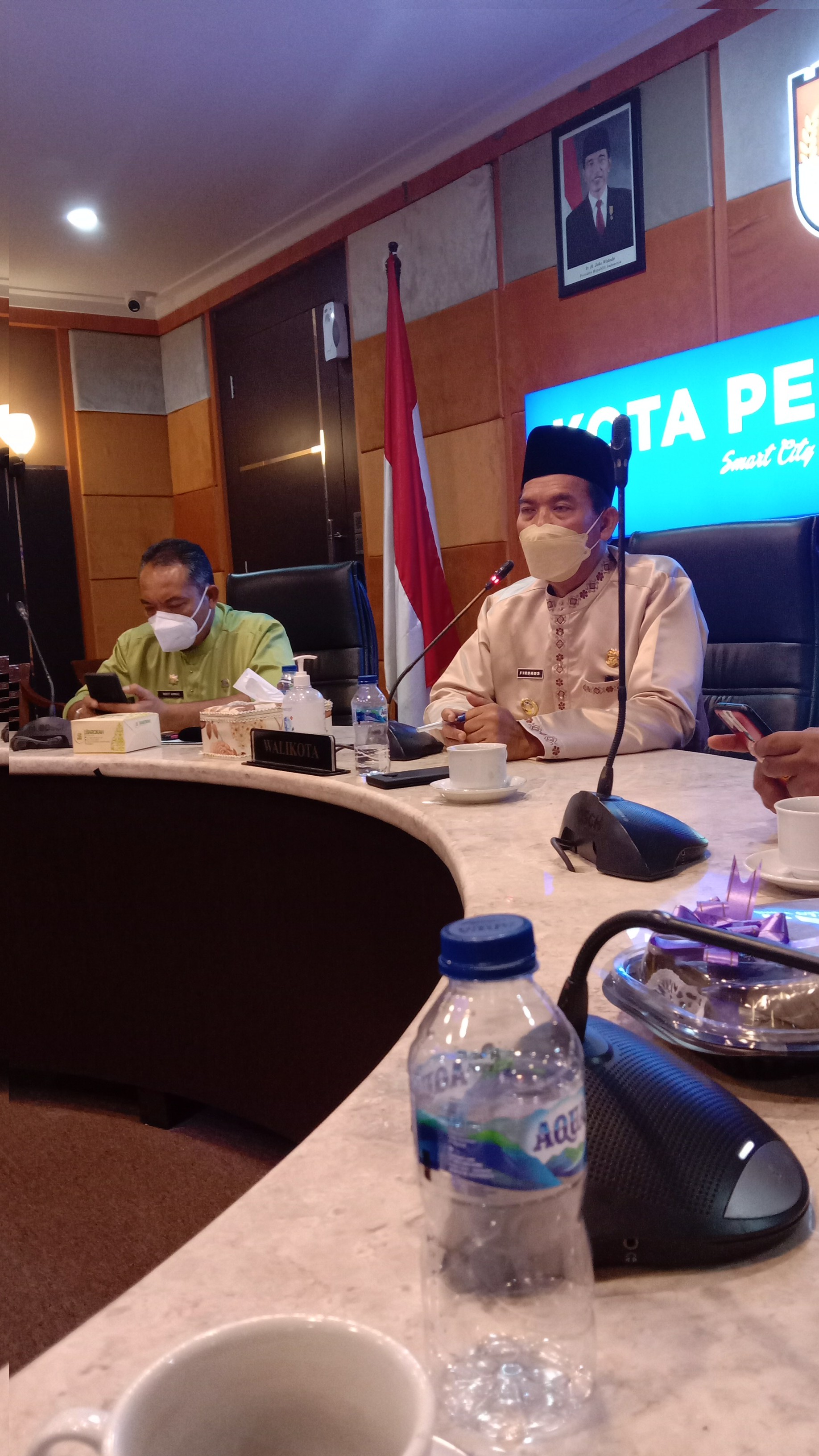 Walikota Belum Terima Informasi Pj Pengganti Dirinya