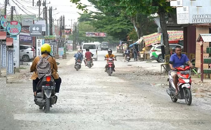 Perbaikan Jalan Cipta Karya, Dinas PUPR Pekanbaru Kordinasi Dengan Pemprov Riau