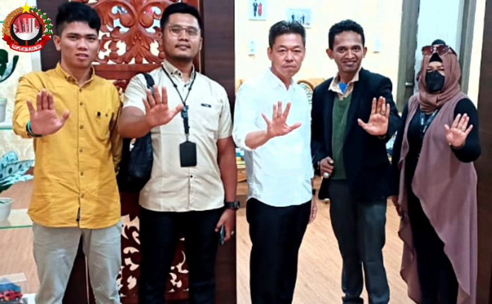 Bupati Rohil Sambut Hangat Kunjungan DPD SPI Rohil