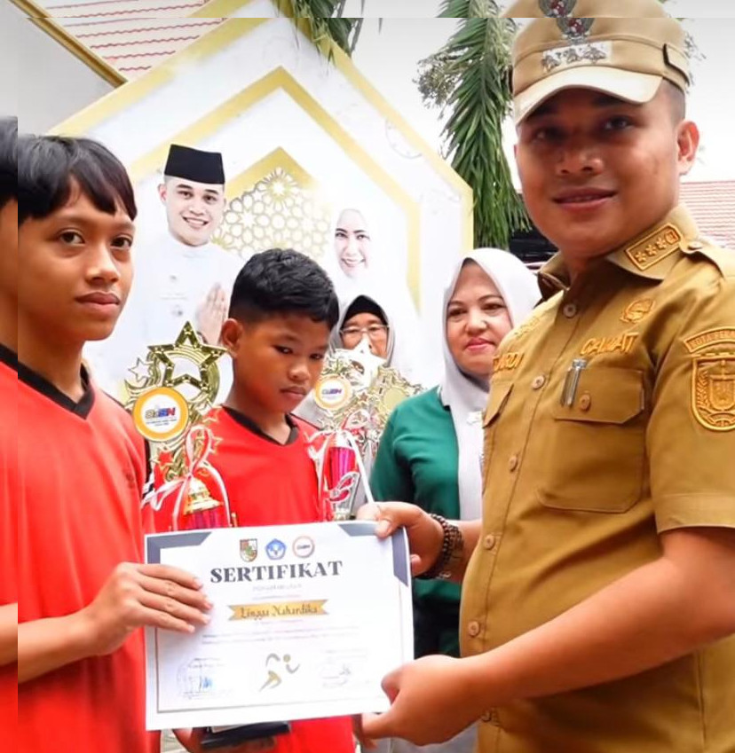 Camat Dukung Penuh Kontingen O2SN Kecamatan Bukit Raya