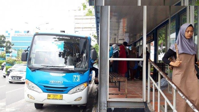 Wawako Pekanbaru Dorong Perbaikan Halte Bus TMP Yang Rusak