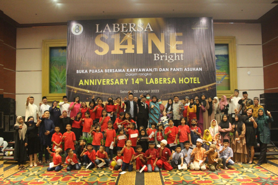 Anniversary 14 Labersa Hotel Rayakan Dengan Berbagi Bersama Panti Asuhan