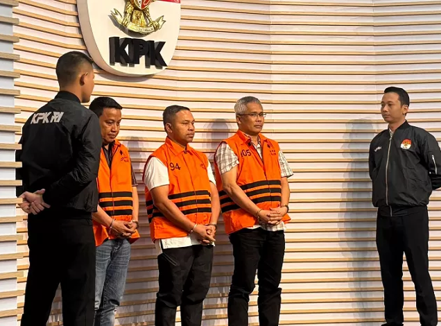 KPK Tetapkan Gubernur Riau Abdul Wahid Tersangka Pemerasan