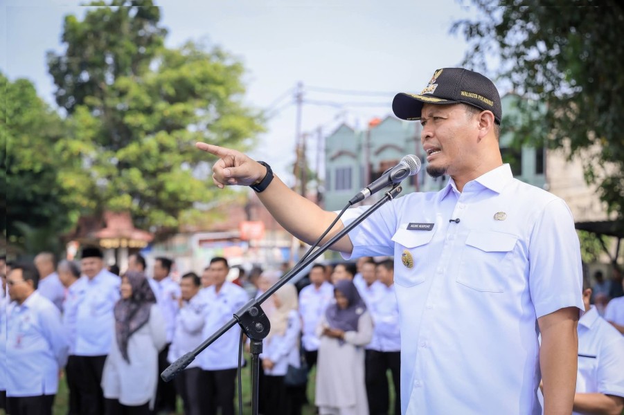 Percepat Penanganan Banjir, Pemko Pekanbaru Siapkan Alat Berat Hingga Tingkat Kecamatan