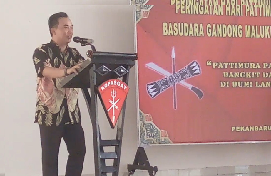 Kadispora Pekanbaru Hadiri Peringatan Hari Pattimura ke 206 dan Halal bihalal Basudara Gandong Maluku