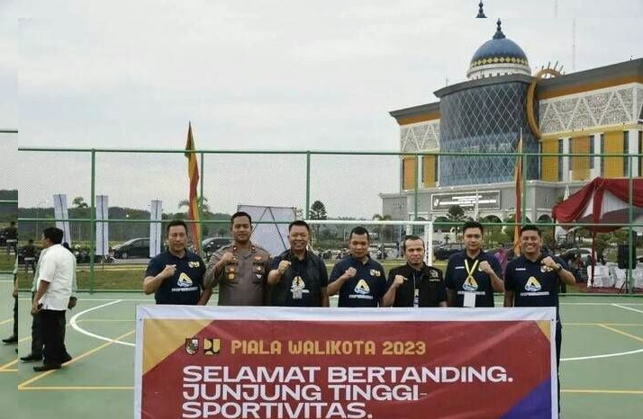 Pembukaan Turnamen Futsal dan Volly Piala Walikota Pekanbaru 2023 Dihadiri Langsung Ketua DPRD Kota Pekanbaru