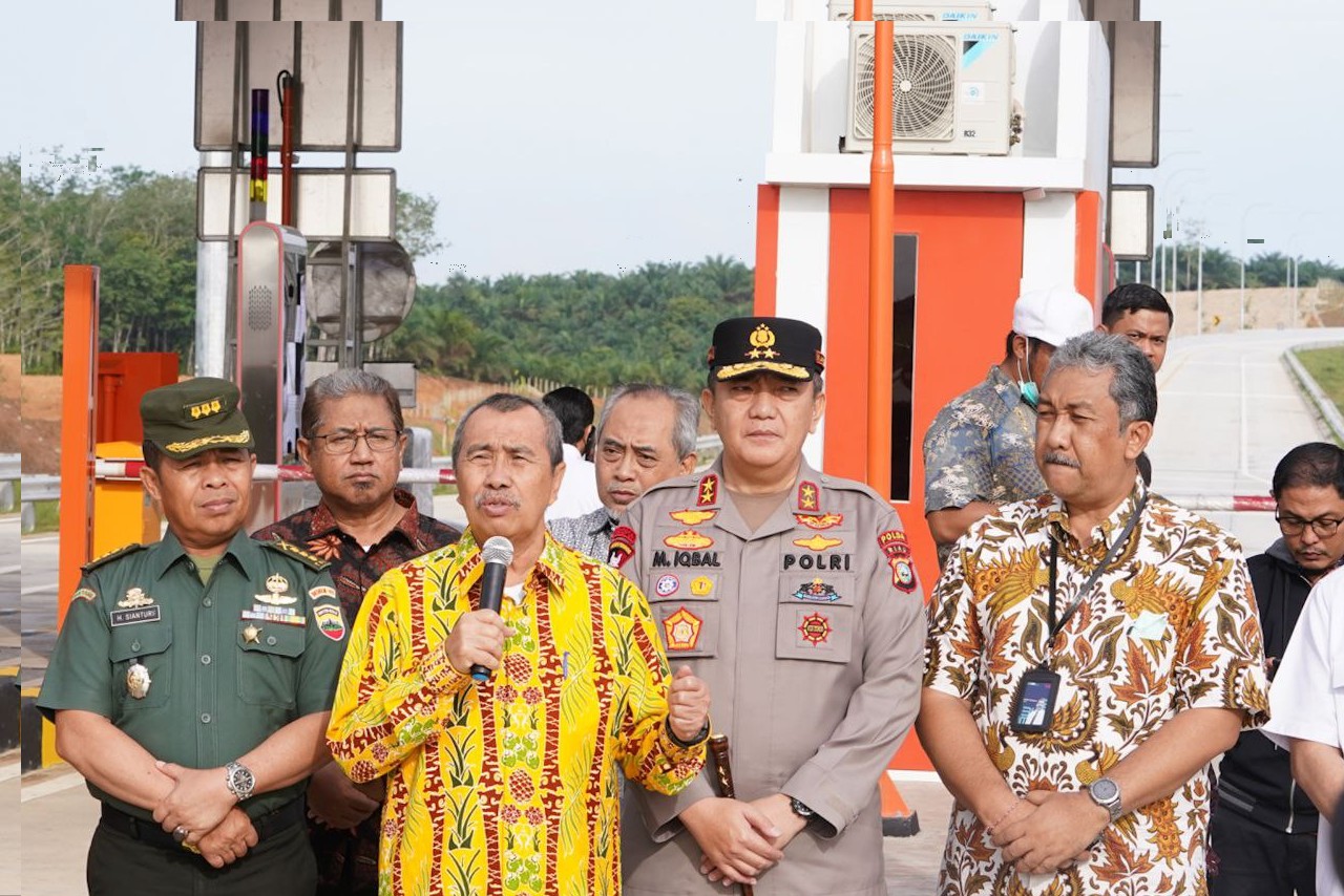 Uji Coba Operasional Tol Penang, Gubri Ingatkan Ini Kepada Masyarakat