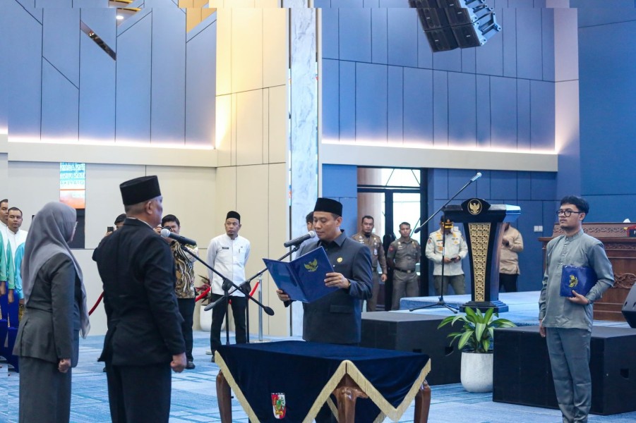 Puluhan Pejabat Struktural Dan Fungsional Dilantik, Ini Pesan Wawako!