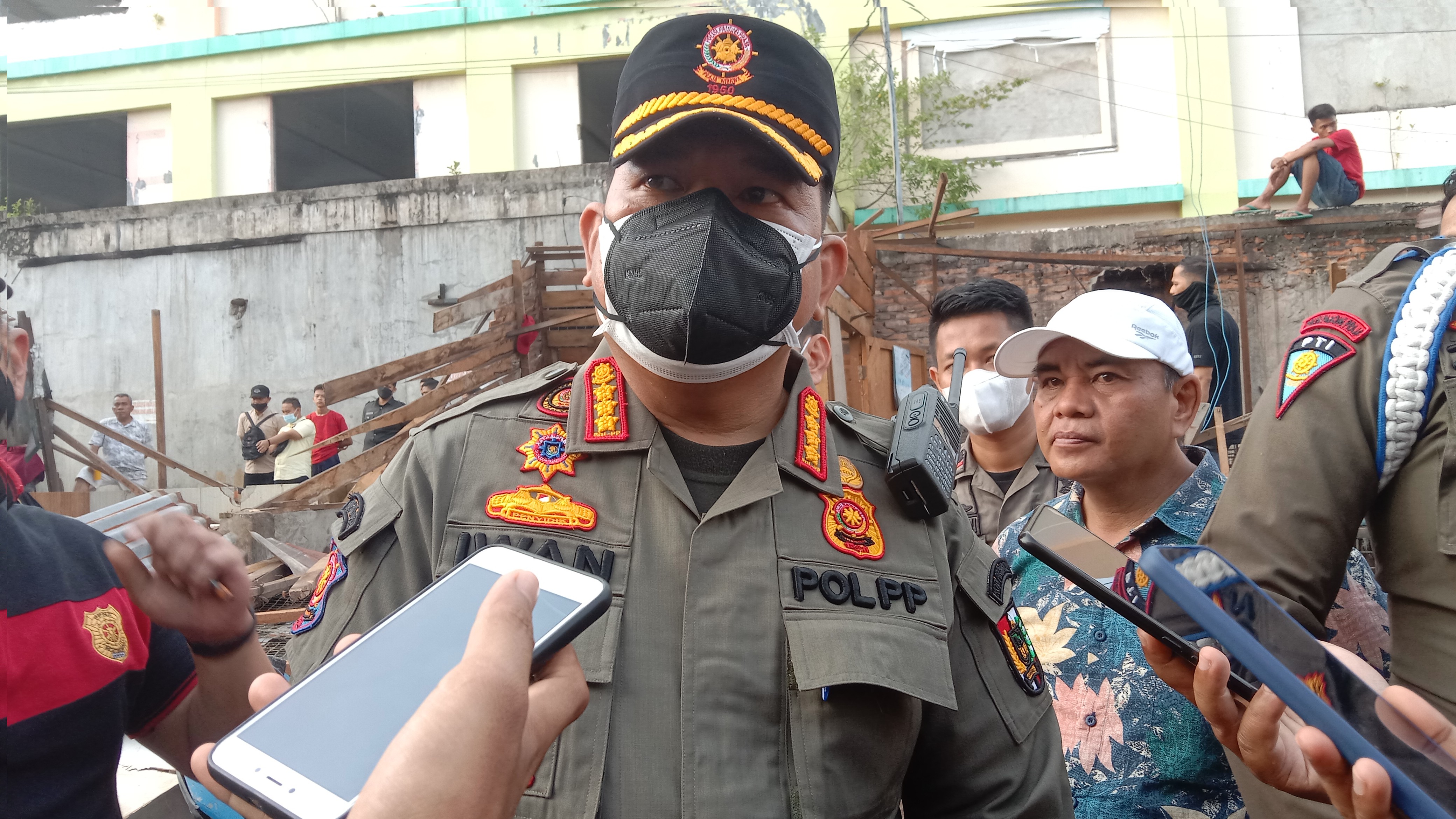 Penerapan Aplikasi PeduliLindungi di Ruang Publik, Kasatpol PP Pekanbaru Siap Berkoordinasi Dengan Instansi Terkait