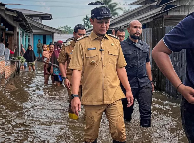 Wako Pekanbaru Petakan Tiga Wilayah Rawan Banjir