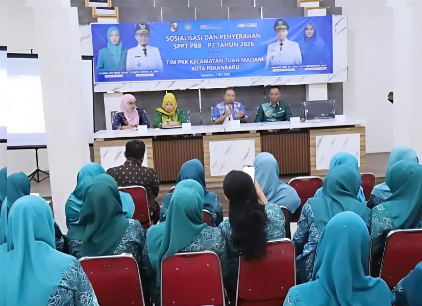 Kejar PAD, Kader PKK Pekanbaru Turun Door to Door Data Pajak Kendaraan Warga