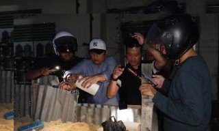 Polisi Gerebek Kampung Dalam, Narkoba Disembunyikan Dalam Timbunan Tanah