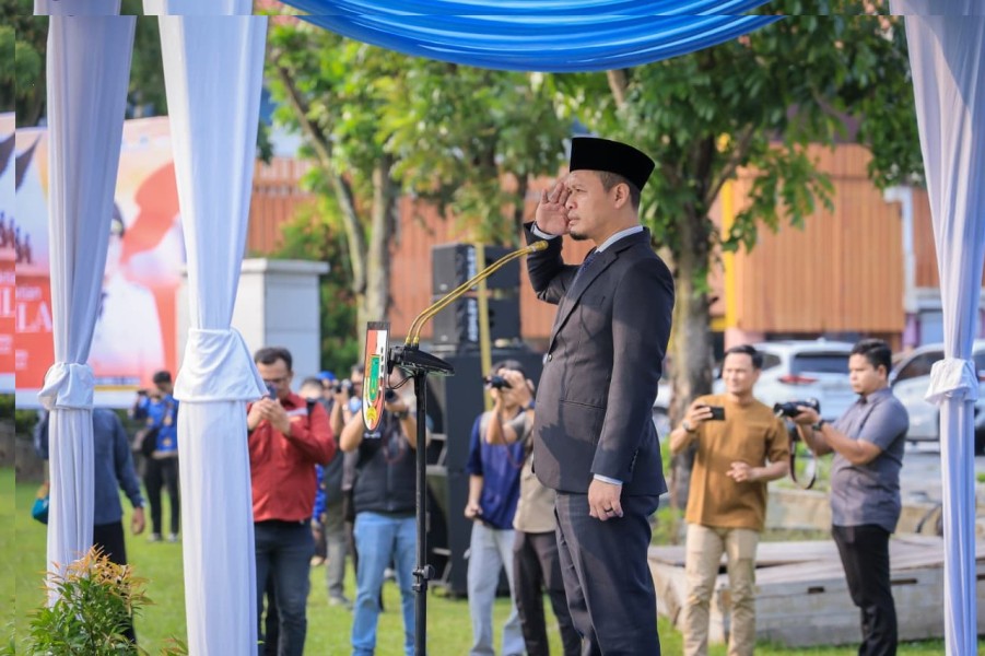 Hari Kesaktian Pancasila, Wali Kota Pekanbaru: Nilai Pancasila Harus Wujudkan dalam Pelayanan
