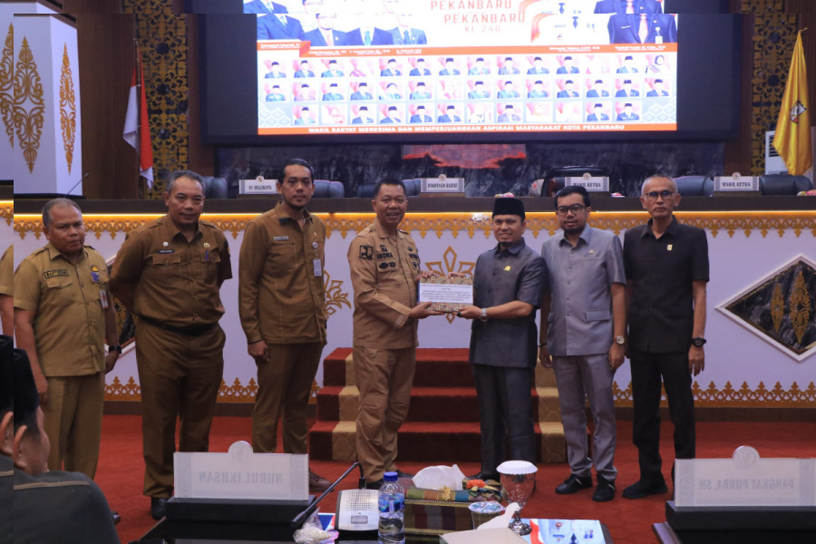 Pemko Pekanbaru Usulkan 2 Ranperda ke DPRD