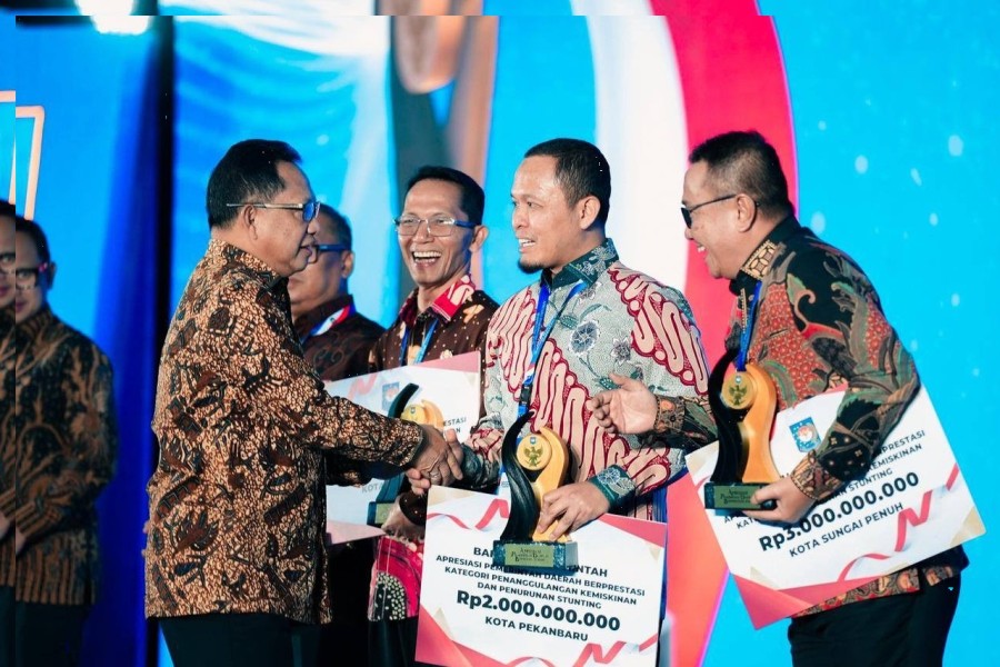 PAD Pekanbaru Tembus Rp1,2 Triliun, Mendagri Tito Beri Pujian: Jadi Role Model Nasional