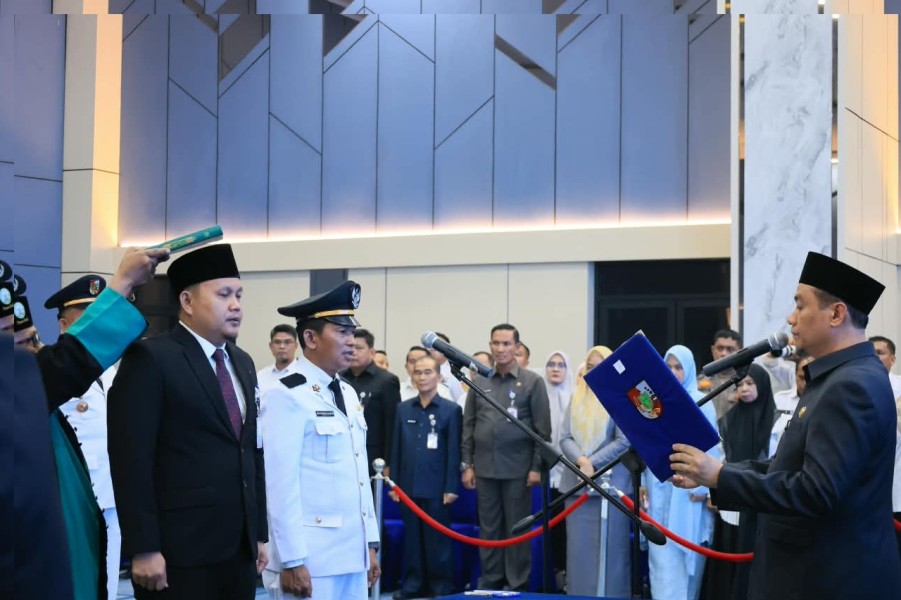 Wawako Pekanbaru Lantik 19 Pejabat Baru, Ini Daftar Lengkapnya