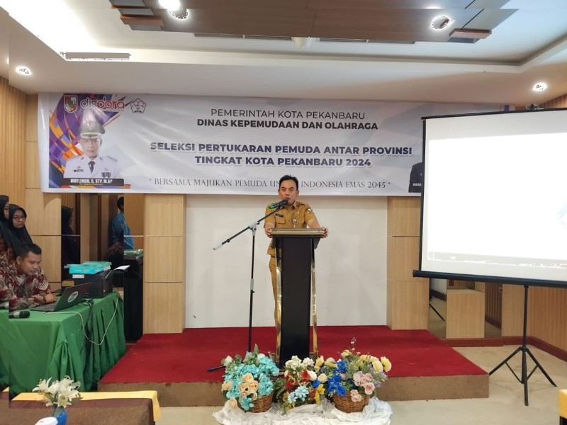 Jaring Pemuda Berkualitas, Dispora Pekanbaru Gelar Seleksi PPAP Tahun 2024