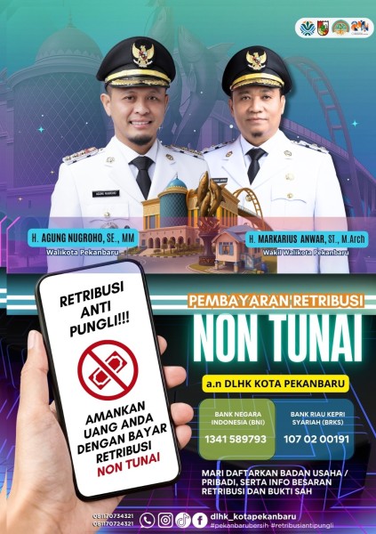 DLHK Pekanbaru Ajak Pengusaha Daftar dan Bayar Retribusi Non Tunai